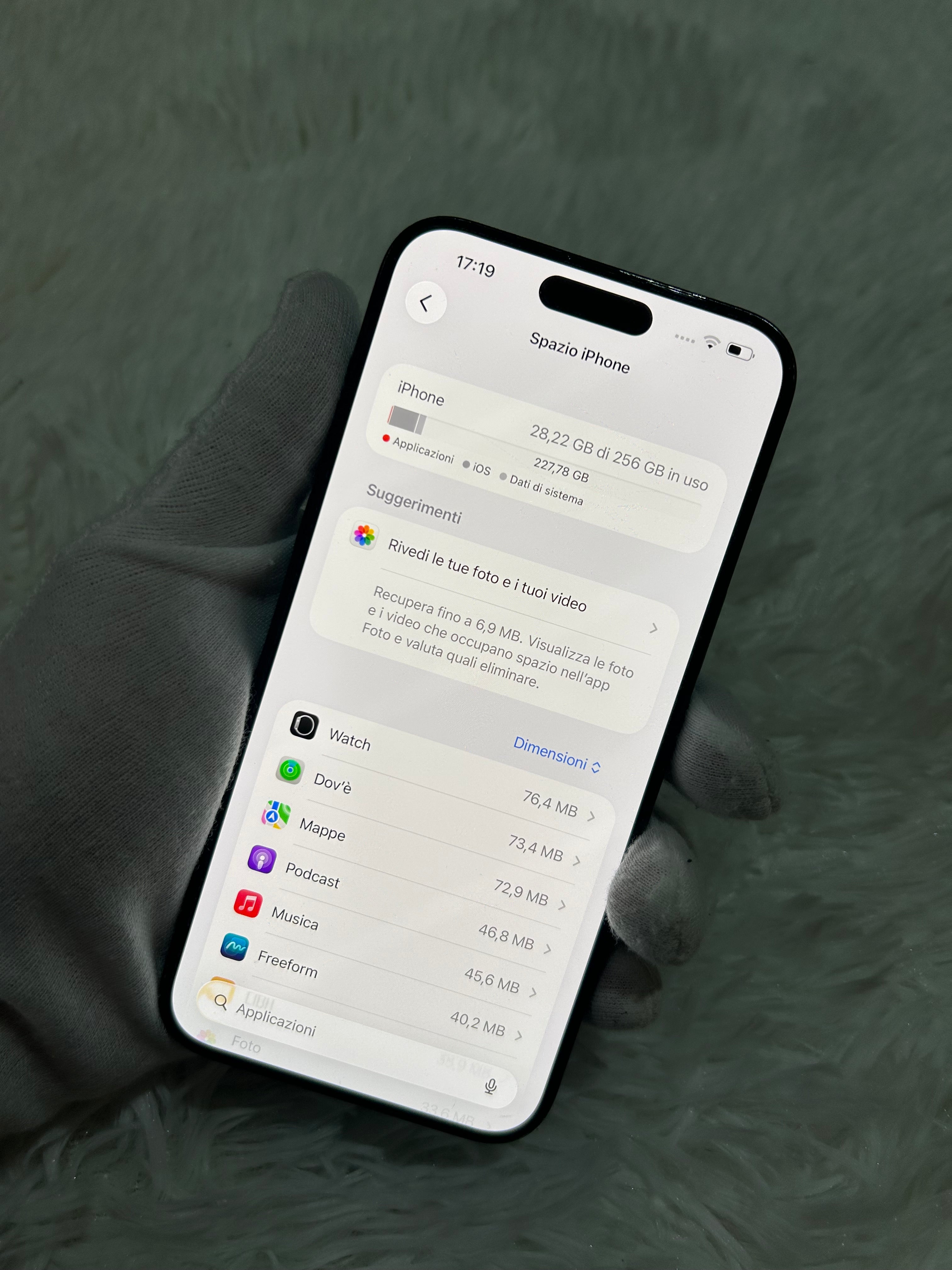iPhone 15 Pro Max 256 Gb Titanio Blu - Batteria 90%