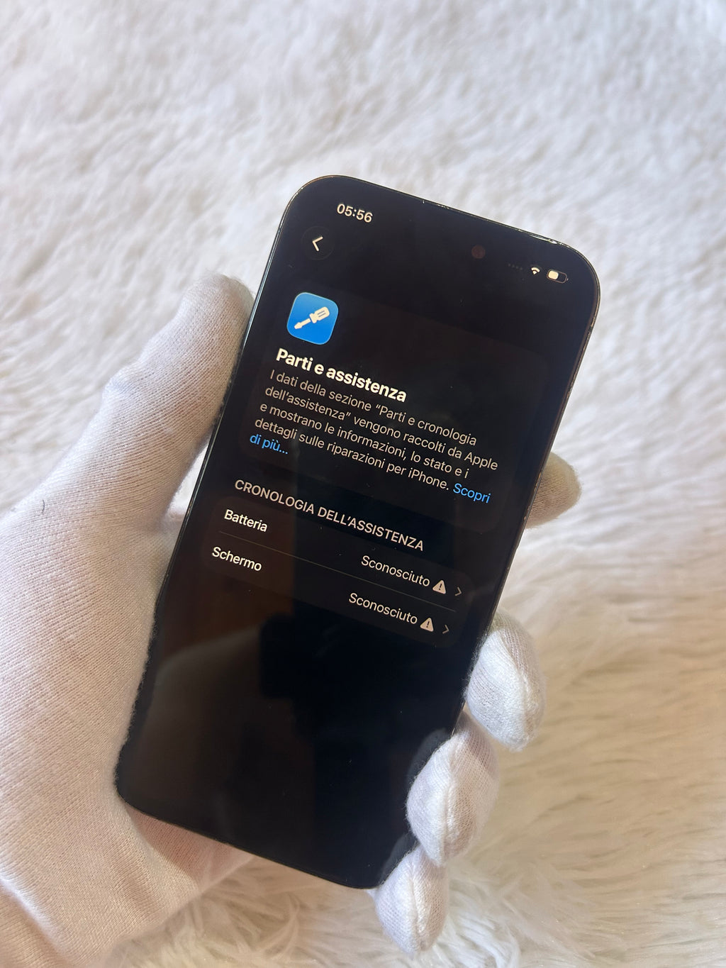 iPhone 15 Pro 128 Gb Titanio Nero - Batteria 100%
