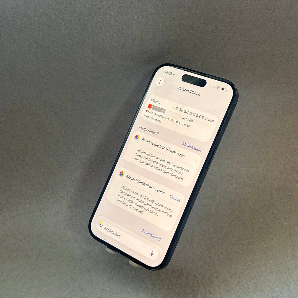 iPhone 15 Pro 128 Gb Nero