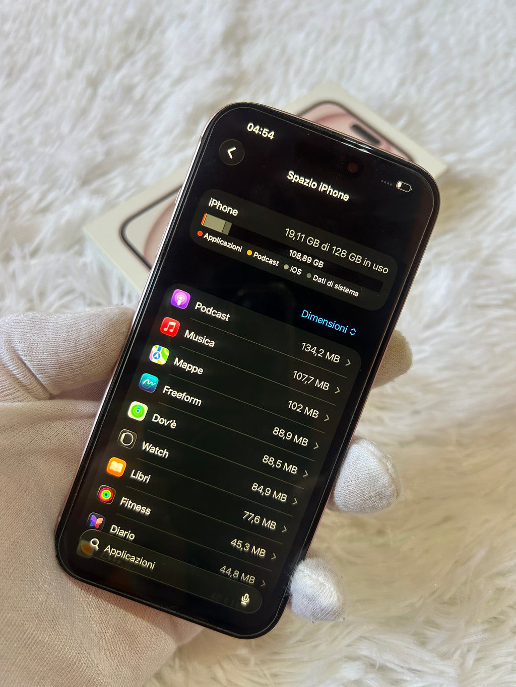 iPhone 15 Rosa 128 Gb - Batteria 99%