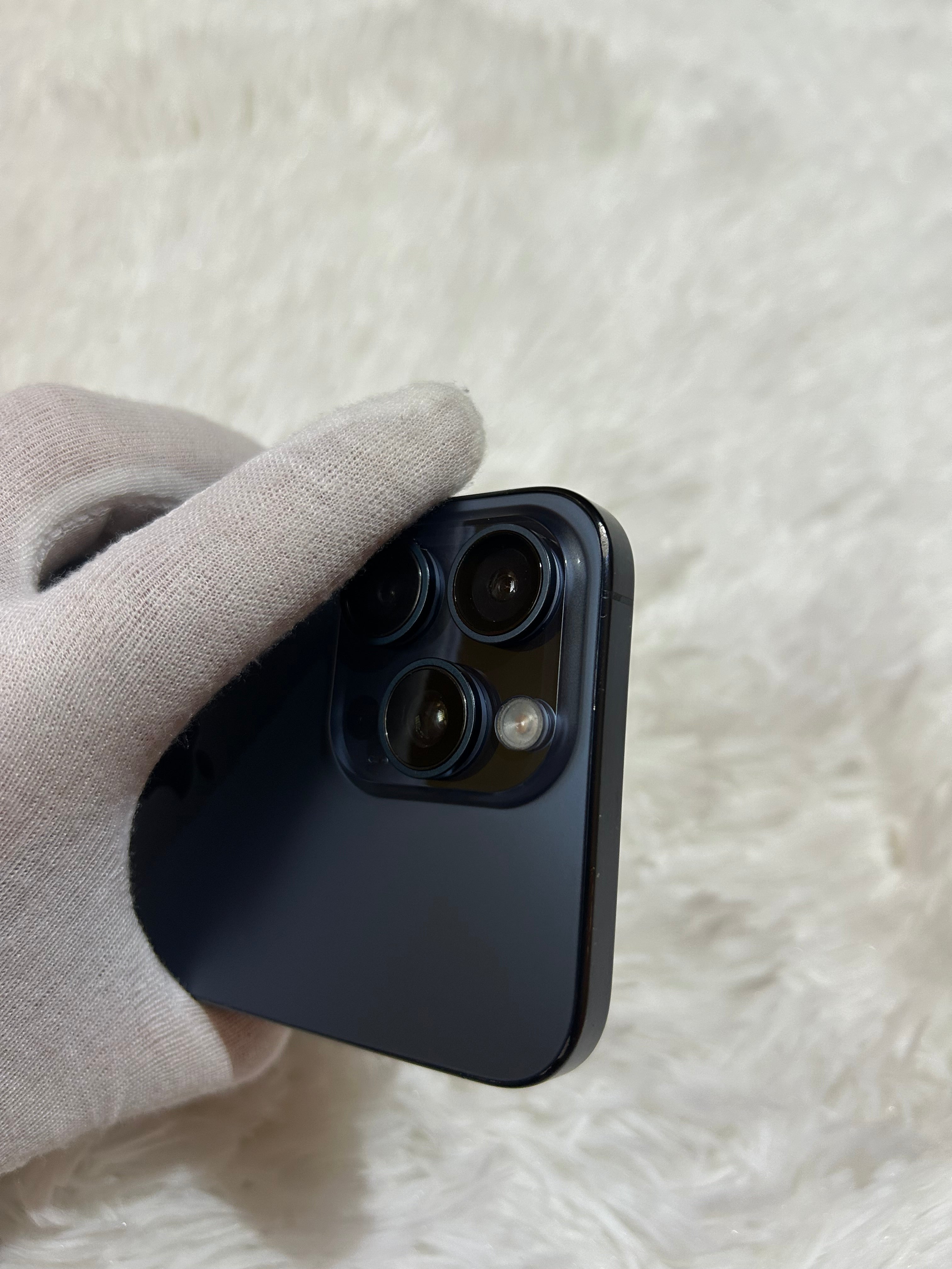 iPhone 15 Pro Max 256 Gb Titanio Blu - Batteria 90%