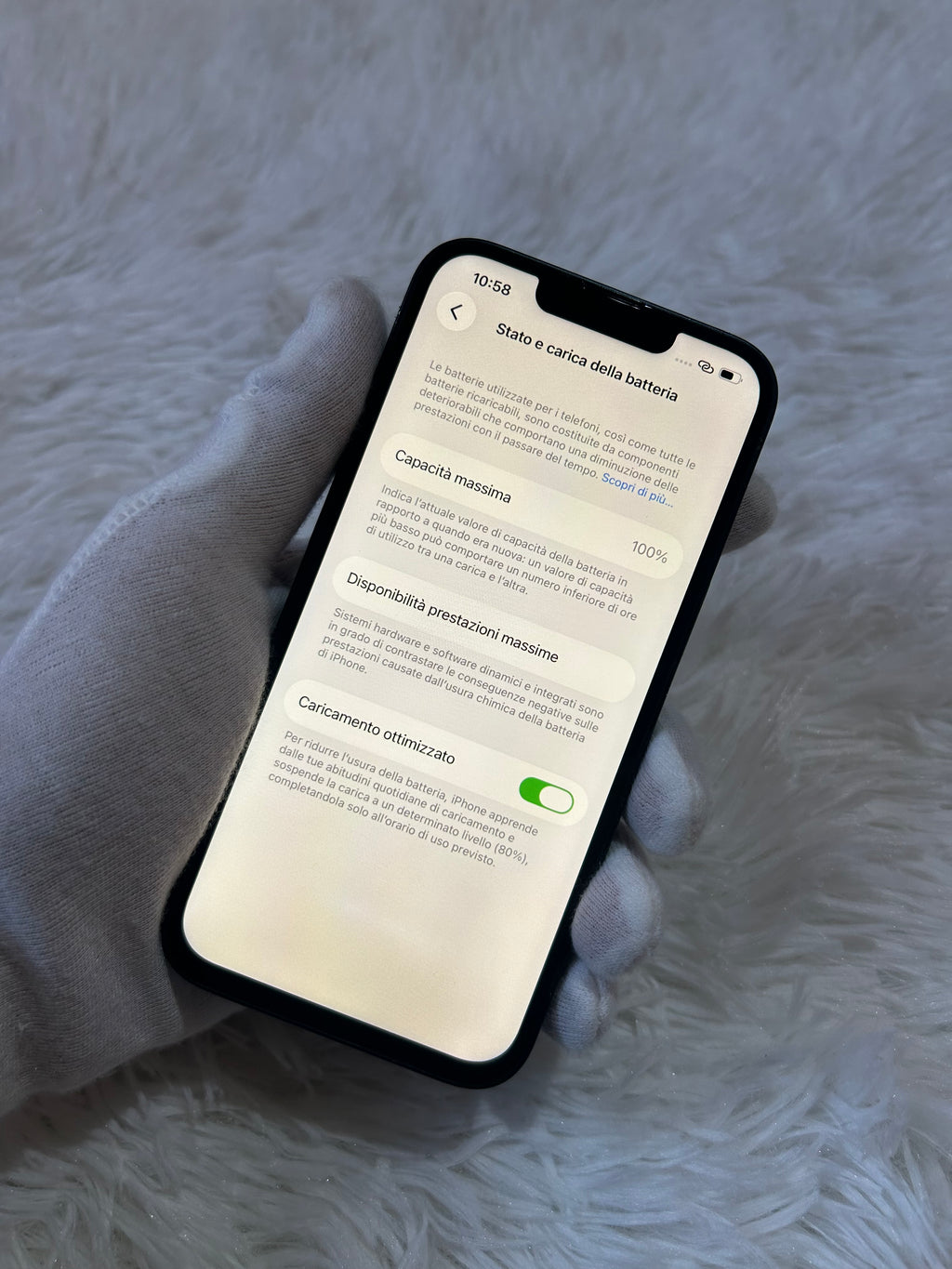 iPhone 14 128 Gb Midnight - Batteria 100%
