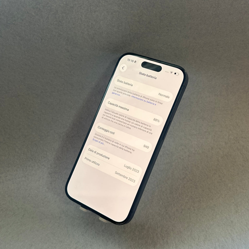 iPhone 15 Pro 128 Gb Nero