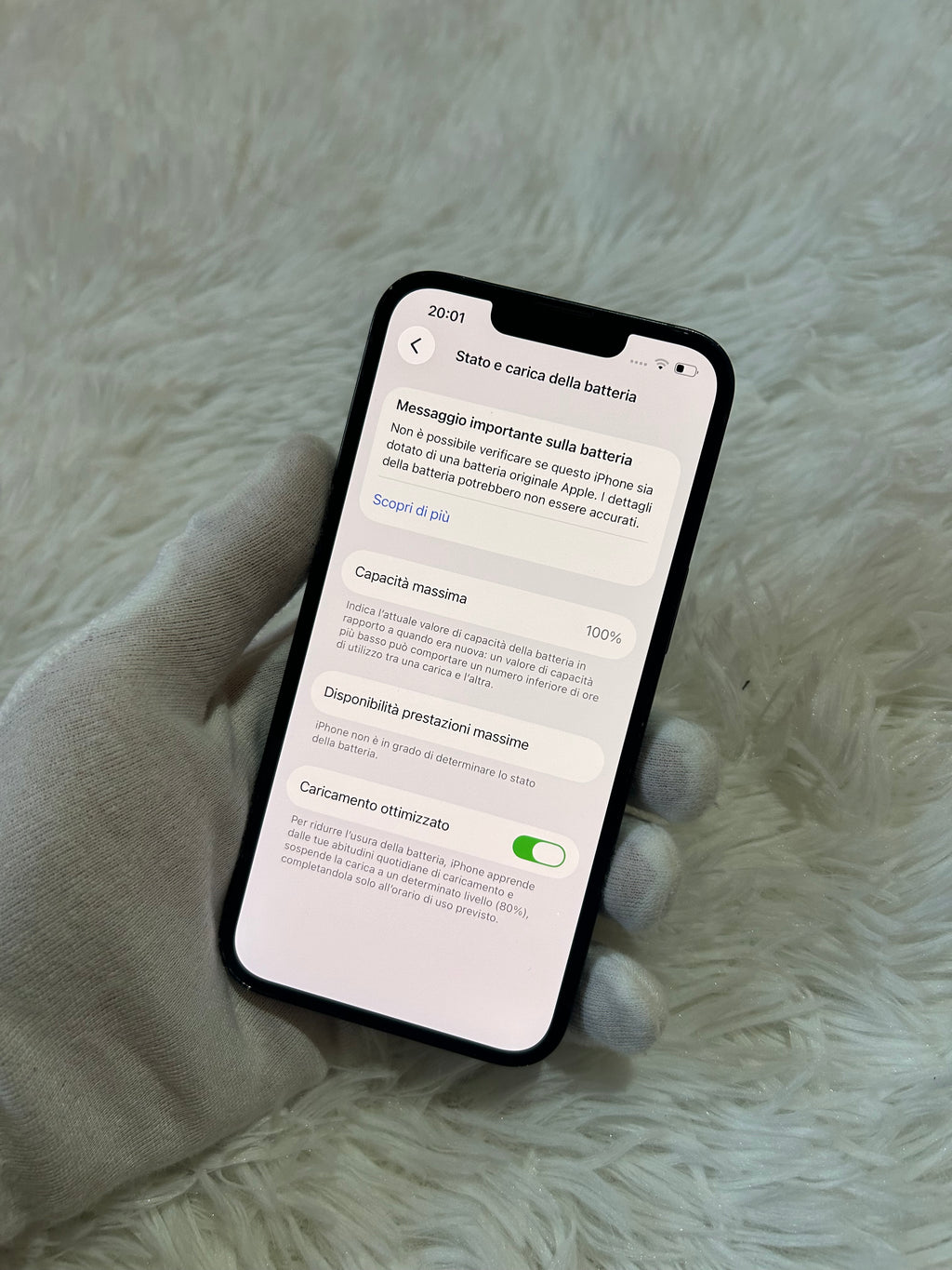 iPhone 13 256 gb Nero - Batteria 100%